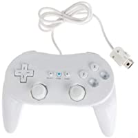 Los mejores  - Assecure White Classic Pro Controller For Nintendo Wii Remote Wireless joypad gamepad [Importación Inglesa]